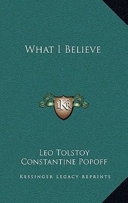 What I Believe 116319946X Book Cover