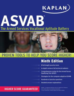 Kaplan ASVAB 1607148781 Book Cover