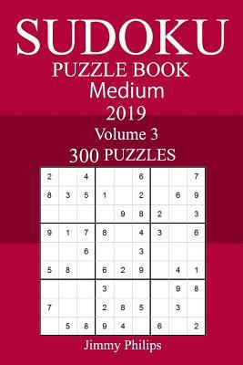 300 Medium Sudoku Puzzle Book 2019 1727258746 Book Cover