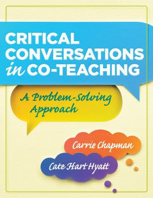Critical Conversations in Co-Teaching: A Proble... 193554232X Book Cover