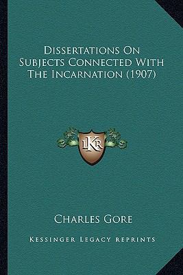 Dissertations On Subjects Connected With The In... 1164622560 Book Cover