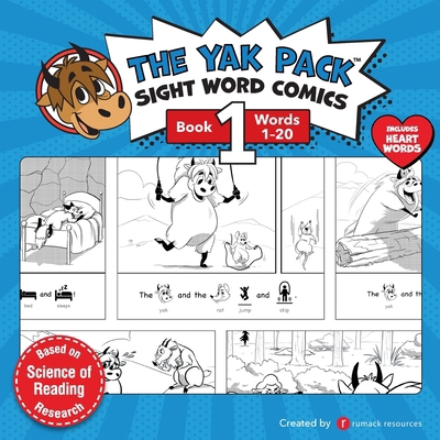 The Yak Pack: Sight Word Comics: Book 1: Comic ... 099595870X Book Cover