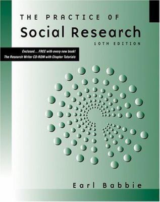 The Practice of Social Research [With CDROM and... 0534620280 Book Cover