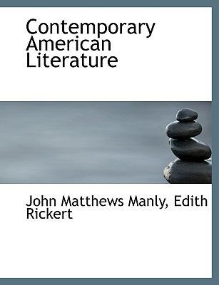 Contemporary American Literature 1140021079 Book Cover