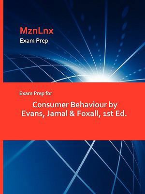 Exam Prep for Consumer Behaviour by Evans, Jama... 1428872159 Book Cover