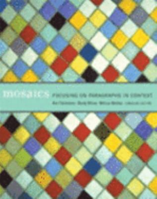 Mosaics: Focusing on Paragraphs in Context, Fir... 0131275593 Book Cover