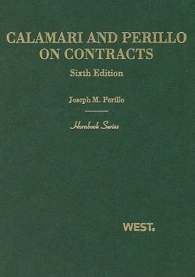 Calamari and Perillo on Contracts 0314181431 Book Cover