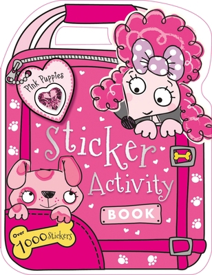 Paperback Pink Puppy Sticker Activity Book