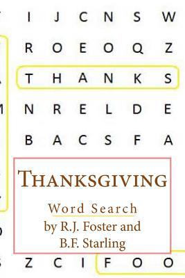 Thanksgiving: Word Search 1519253567 Book Cover