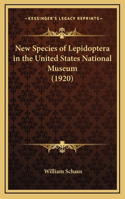 New Species of Lepidoptera in the United States... 1168702860 Book Cover