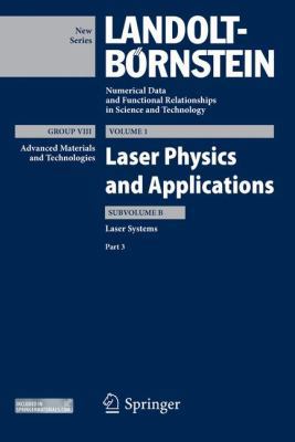 Laser Systems, Part 3 3642141765 Book Cover