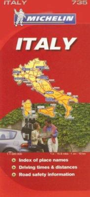 Michelin Italy Map 2067123114 Book Cover