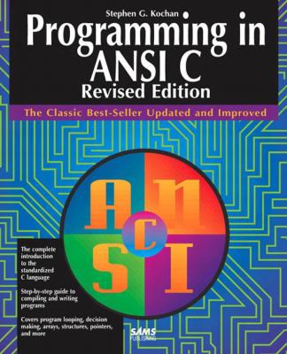 Programming in ANSI C 0672303396 Book Cover