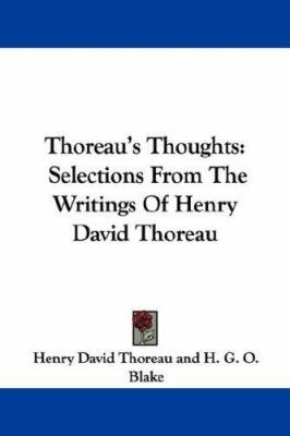 Thoreau's Thoughts: Selections From The Writing... 1430495278 Book Cover