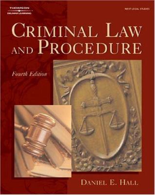 Criminal Law and Procedure 1401815596 Book Cover