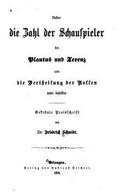 Ueber die Zahl der Schauspieler [German] 1530623030 Book Cover