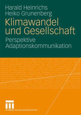 Klimawandel Und Gesellschaft: Perspektive Adapt... [German] 3531158449 Book Cover