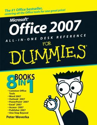 Office 2007 All-In-One Desk Reference for Dummies B007CJ7E10 Book Cover