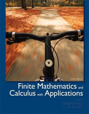 Finite Mathematics and Calculus with Applicatio... 0321760042 Book Cover