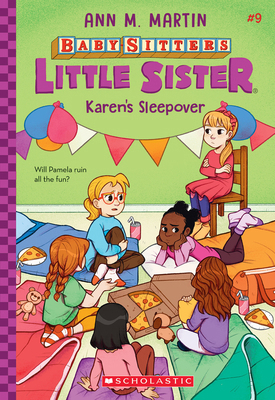 Karen's Sleepover (Baby-Sitters Little Sister #9) 1338776657 Book Cover