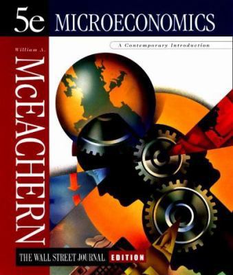Microeconomics: A Contemporary Introduction, Th... 0538888482 Book Cover