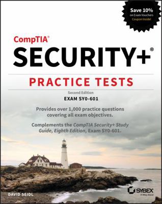 Comptia Security+ Practice Tests: Exam Sy0-601 1119735440 Book Cover