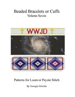 Beaded Bracelets or Cuffs: Bead Patterns by GGs... [Large Print] 1523492260 Book Cover