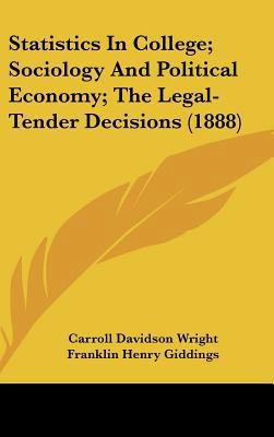 Statistics in College; Sociology and Political ... 1161900381 Book Cover