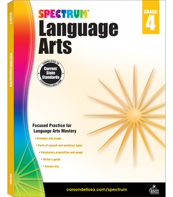 Spectrum Language Arts, Grade 4 1483812073 Book Cover
