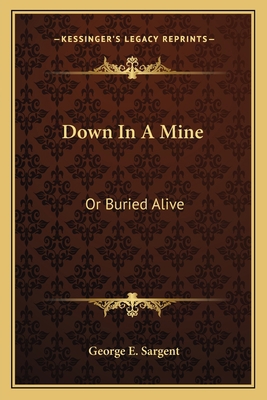 Down In A Mine: Or Buried Alive 1163768707 Book Cover