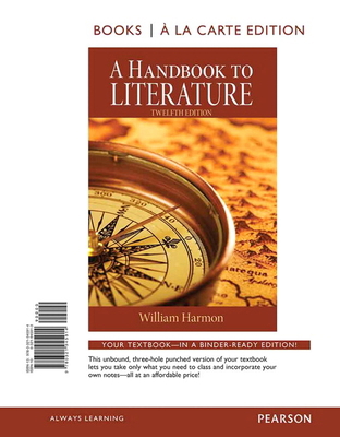 A Handbook to Literature 0321945913 Book Cover