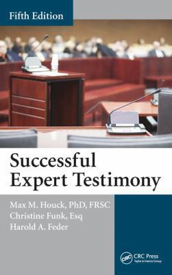 Successful Expert Testimony 1138033588 Book Cover