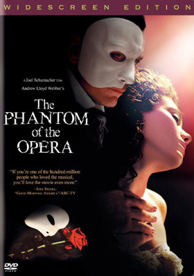DVD Andrew Lloyd Webber's The Phantom of the Opera Book