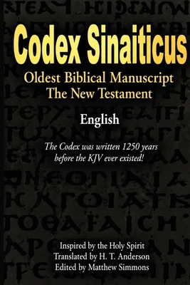 Codex Sinaiticus: The Oldest Biblical Manuscrip... B0FBT97JCZ Book Cover