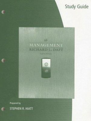 Daft's Management 0324543867 Book Cover