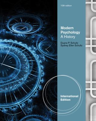 Modern Psychology: A History. by Duane Schultz,... 1111344981 Book Cover