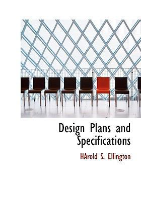 Design Plans and Specifications 111774809X Book Cover