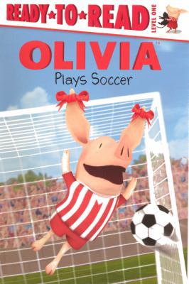 Olivia Plays Soccer (Turtleback School & Librar... 0606320601 Book Cover