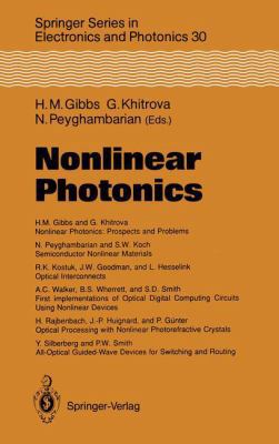 Nonlinear Photonics 3642754406 Book Cover