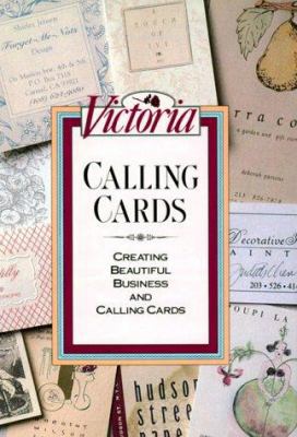 Calling Cards: Business and Calling Card Design 0688114008 Book Cover