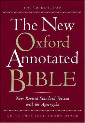New Oxford Annotated Bible-NRSV 019528478X Book Cover
