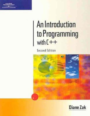 An Introduction to Programming with C++, Second... 0619033592 Book Cover