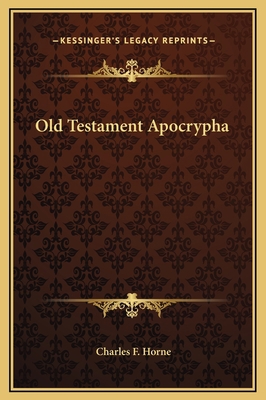 Old Testament Apocrypha 1169297781 Book Cover