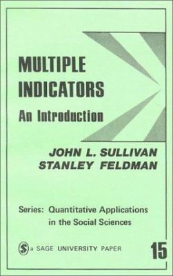 Multiple Indicators: An Introduction 0803913699 Book Cover