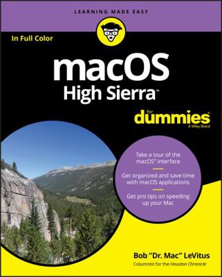 Macos High Sierra for Dummies 1119417139 Book Cover