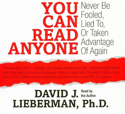 You Can Read Anyone: Never Be Fooled, Lied To, ... B0082OLJXS Book Cover