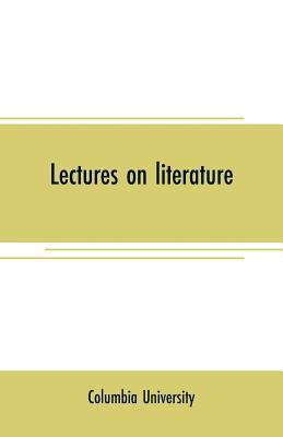 Lectures on literature 9353707846 Book Cover