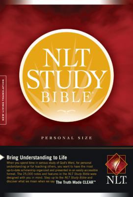 NLT Study Bible, Personal Size 1414338570 Book Cover
