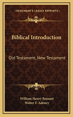 Biblical Introduction: Old Testament, New Testa... 1163536504 Book Cover