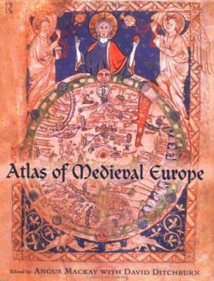 Atlas of Medieval Europe 0415019230 Book Cover